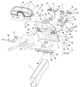 Part Location Diagram of 1736500YP Briggs and Stratton Pad, Packing
